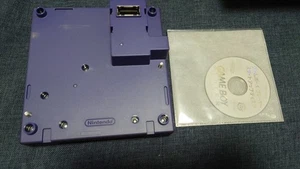 Nintendo GameCube Game Boy Player Violeta con Disco de Inicio Probado Japón - Imagen 1 de 2
