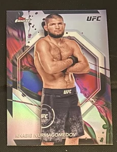 2024 Topps Finest UFC Common Refractor Khabib Nurmagomedov #52 - Picture 1 of 2