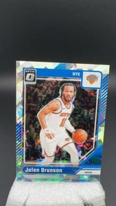 2024-25 Panini Donruss Optic Jalen Brunson Cracked Ice /25 Knicks #17228 S - Picture 1 of 2
