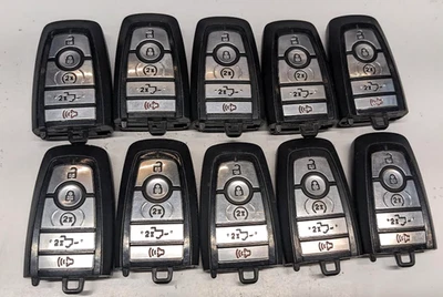 LOT OF 10 OEM FORD KEY FOB LOT KEYLESS ENTRY FOB M3N-A2C931426 5 BUTTON - Image 1 of 4
