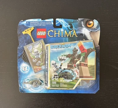 Sealed Retired Lego Legends Of Chima: Tower Target toy 70110 (Box is damaged) - Image 1 of 4
