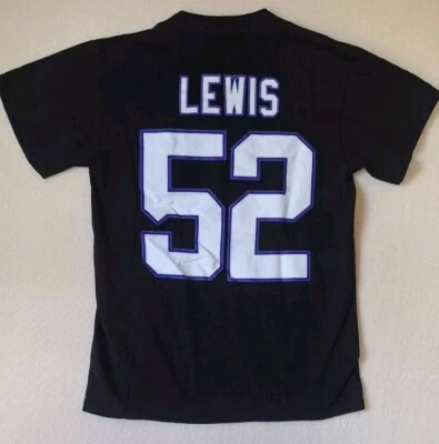 Camiseta negra 52 Ray Lewis talla M ropa de equipo Foto 1 de 4