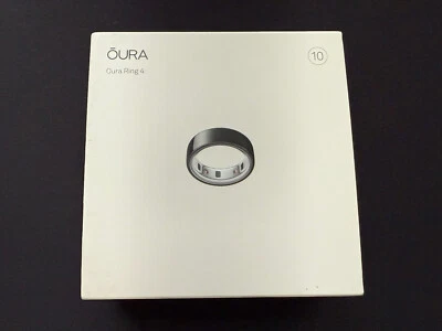 BRAND NEW SEALED Oura Ring 4 Smart Ring 4th Gen. Size 10 BLACK Activity Tracker - Image 1 of 2