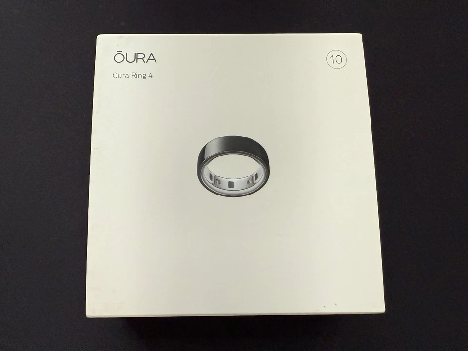 Oura Ring 4 Smart Ring Activity Tracker Size 10 In Black | JZ90-54144-10