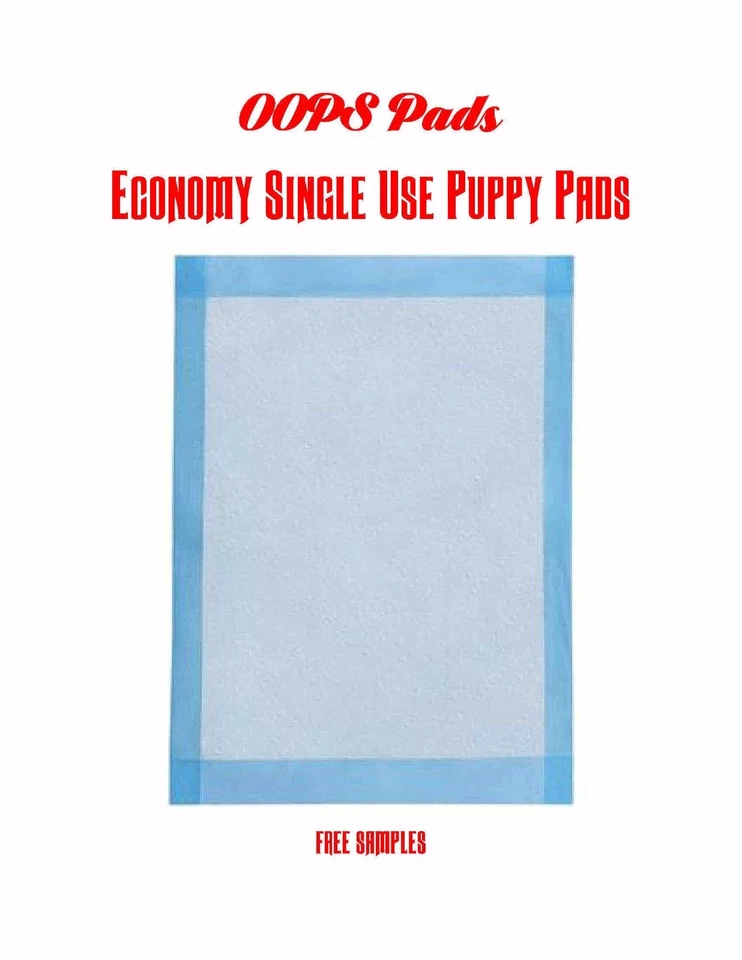 150ct 23x36" Quilted Puppy Training Heavy Pads for Dogs up to 60lb Samples