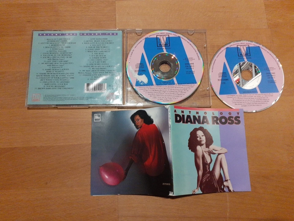 2-CD-Set DIANA ROSS Anthology - Ultimate Collection (MOTOWN 1986) alle 38 Hits - Bild 1 von 1