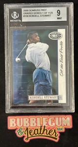 2000 Donruss Preffered Kordell Stewart Graded Series 1 Of 1125 #100 BGS 9 MINT - Picture 1 of 2