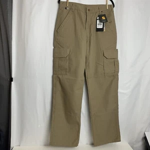 Carhartt Flame Resistant Pants Men Beige NWT Sz 34X34 Firefighter Work Gear - Picture 1 of 10