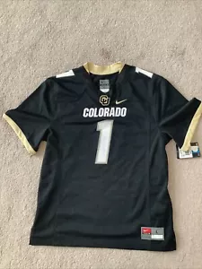 NWT Nike Team Colorado Buffaloes #1 Football Youth Jersey Large L - Picture 1 of 9
