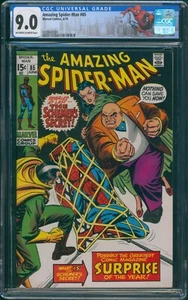Amazing Spider-Man #85 Stan Lee John Romita CGC 9.0 - Picture 1 of 2