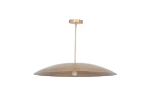 1 Light Elegant Perforated Ceiling Flushmount light Pendant Mid Century Modern - Picture 1 of 5