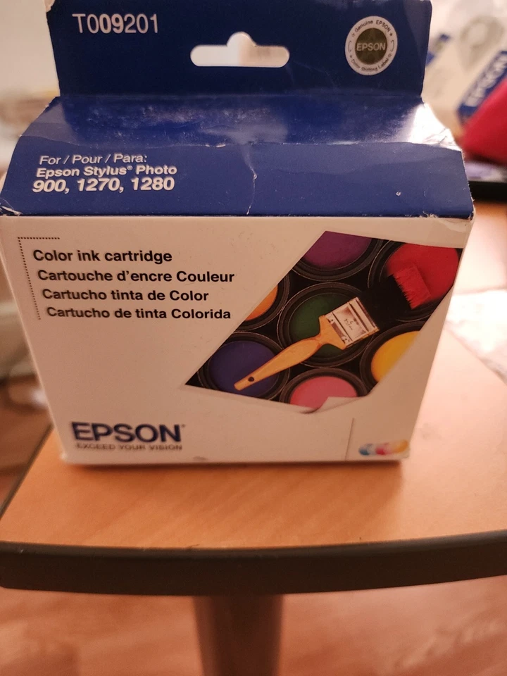 Epson T009201 Genuine Color Ink Cartridge Stylus Photo 900 NEW! EXPIRED - Image 1 of 1