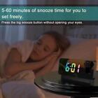 Projection Alarm Clock LED Mirror Screen w/ Time Date Display R3P2