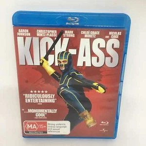 PELÍCULA KICK ASS Blu-Ray Región B (Aus) Buen Estado ENVÍO GRATUITO - Imagen 1 de 4