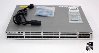 Cisco Catalyst WS-C3850-32XS-S Catalyst 3850 32 Port with C3850-NM-8-10G module - Image 1 of 4