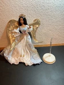 1999 Angel Of Peace Barbie African American Mattel - Picture 1 of 5