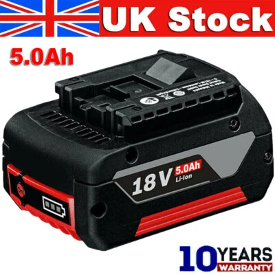 For Bosch Professional GBA 18V 5.0Ah Lithium-Ion Battery BAT609 BAT620 BAT610 UK