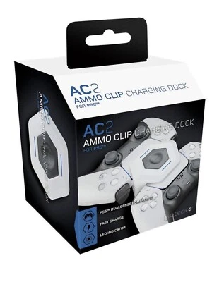 Giotech AC-2 AMMO Clip for (PS5) PlayStation 5 Charging Dock *New* - Image 1 of 4