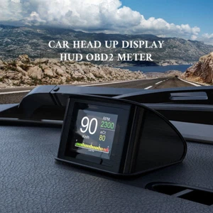 P10 Car OBD2 Head Up Display HUD On Board Computer Digital Speedometer - Picture 1 of 12