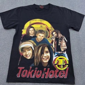 Tokio Hotel Vintage Shirt Mens Smal Band Tee Music Pop Rock Tokyo - Picture 1 of 9