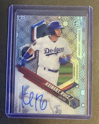 2018 Bowman High Tek Keibert Ruiz Auto #PHT-KR - Image 1 of 2