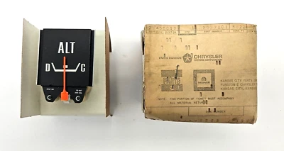 1969 Dodge Polara Monaco амперметр калибр 2927101 новый из старых запасов. - Изображение 1 из 2