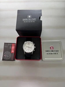 Swiss Military Hanowa Helvetus Chrono 43mm Quartz Men's Watch 6-4316.04.00102 - Picture 1 of 2