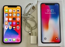 Apple iPhone X 64GB Space Gray Unlocked A1901 GSM MQAQ2LL/A