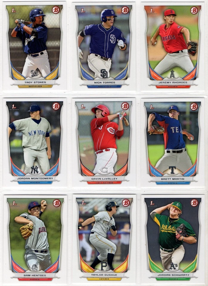 2014 Bowman Draft Picks Paper #111-132 You Pick the Card Finish Your Set - Image 1 of 1