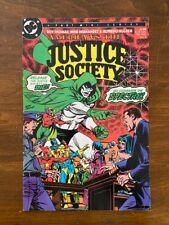 AMERICA VS THE JUSTICE SOCIETY #2 (DC,1985) VG- Roy Thomas