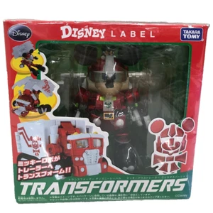 Transformers Disney Label Mickey Mouse Trailer Figure Christmas Ver. Mint Japan - Picture 1 of 3