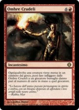 1X Vicious Shadows - Shards of Alara - Italian, EX MTG CARD