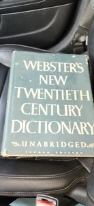 Webster's New Twentieth Century Dictionary Unabridged 1963 2nd Edition - Picture 1 of 4
