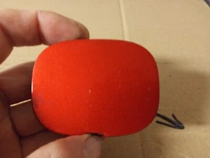 Abschlepphaken Abdeckung Stoßstange Smart Brabus rot - Bild 1 von 5