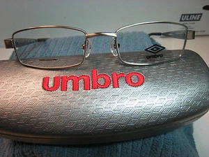 MARCO DE GAFAS UMBRO U841 GUNMETAL 47-17-130 DEMO CON ESTUCHE NEGRO GENÉRICO - Imagen 1 de 2