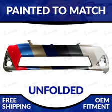 New Painted Unfolded Front Bumper For 2012 2013 2014 Toyota Camry Le/xle/hybrid