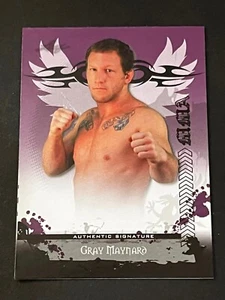 2010 Leaf PURPLE PROOF MISSING AUTOGRAPH & #/25 Gray Maynard - Picture 1 of 2