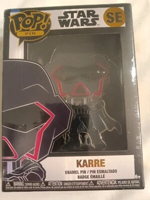 Funko STar Wars Karre Enamel Pin w/ Removable Stand *NEW & SEALED* A52 - Image 1 of 3