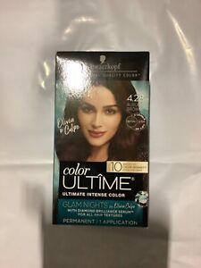  Schwarzkopf Ultime Permanent Hair Color Creme Glam Nights 4.28 Auburn Brown