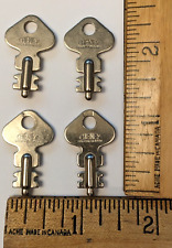 Vintage Cheney Key Precut for Suitcase Luggage Patent No #481600 Made in England