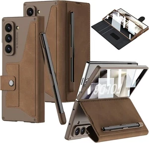 Funda DEMCERT para Samsung Galaxy Z Plegable 6 con Ranura S-Pen, Estuches Armadura Militar - Imagen 1 de 13