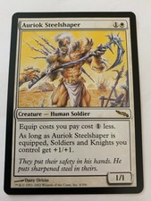 MTG Magic The Gathering - Auriok Steelshaper - Mirrodin - LP