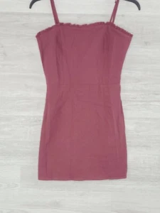 L.A. Hearts PacSun Women's Short Burgundy Thin Strap Dress Size XS New - Picture 1 of 5