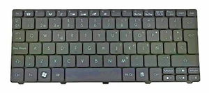 FABRICANTE DE EQUIPOS ORIGINALES Acer Aspire One ZE6 PAV70 NAV70 ZH9 NAV70 Teclado Español Teclado Negro Nuevo - Imagen 1 de 1