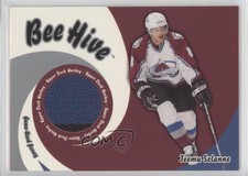 2003-04 Upper Deck Bee Hive Game-Used Jersey Teemu Selanne #JT-38 HOF