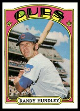 1972 Topps #258 Randy Hundley Chicago Cubs NR-MINT SET BREAK!