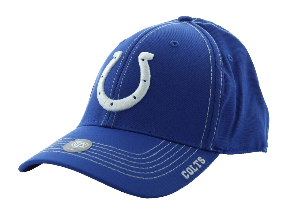 OTS Indianapolis Colts Adult Hat NFL Clincher Ball Cap with Logo L-X