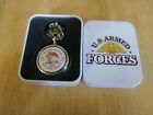 Westminster US Armed Forces Marine Corps Pocket Watch  In Tin  Plays Reveille