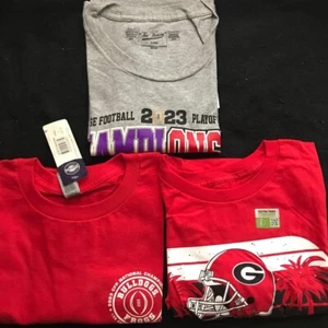 Camisetas juveniles Campeonato de la NCAA 3 PIEZAS Georgia Bulldogs 2023 talla YXL - Imagen 1 de 11