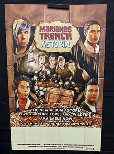Mariana's Trench - Astoria - 2015 Album Promo Poster Litho Flat 11" x 17" - Picture 1 of 1